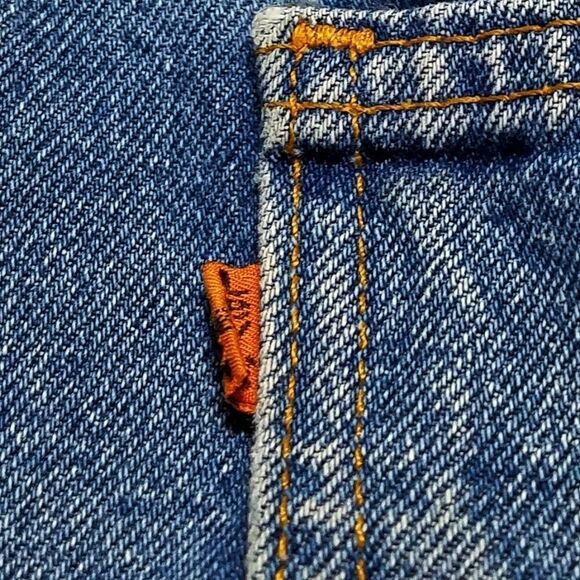 VINTAGE Levi's 509 Orange Tab Distressed Jeans - Picture 16 of 16